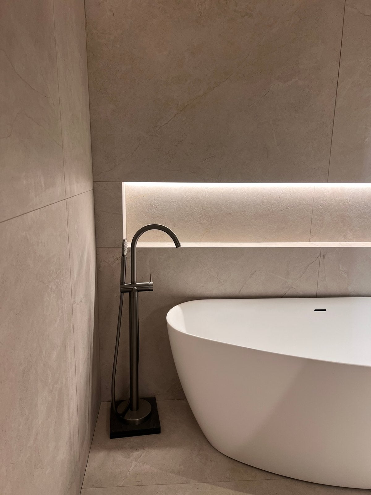 AB Acadia Ivory 120x120 cm – 8 nieuwe tegels + reststukken, Ophalen, Nieuw, 10 m² of meer, Vloertegels