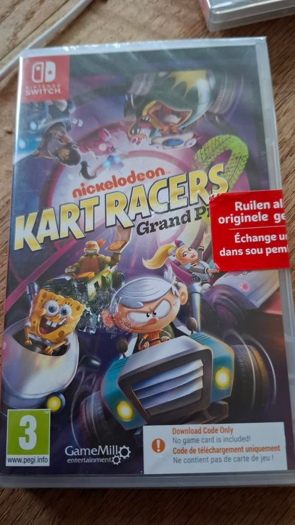 2 Nintendo Switch spellen Kart Racers 2 & Snow, Spelcomputers en Games, Games | Nintendo Switch, Zo goed als nieuw, Racen en Vliegen