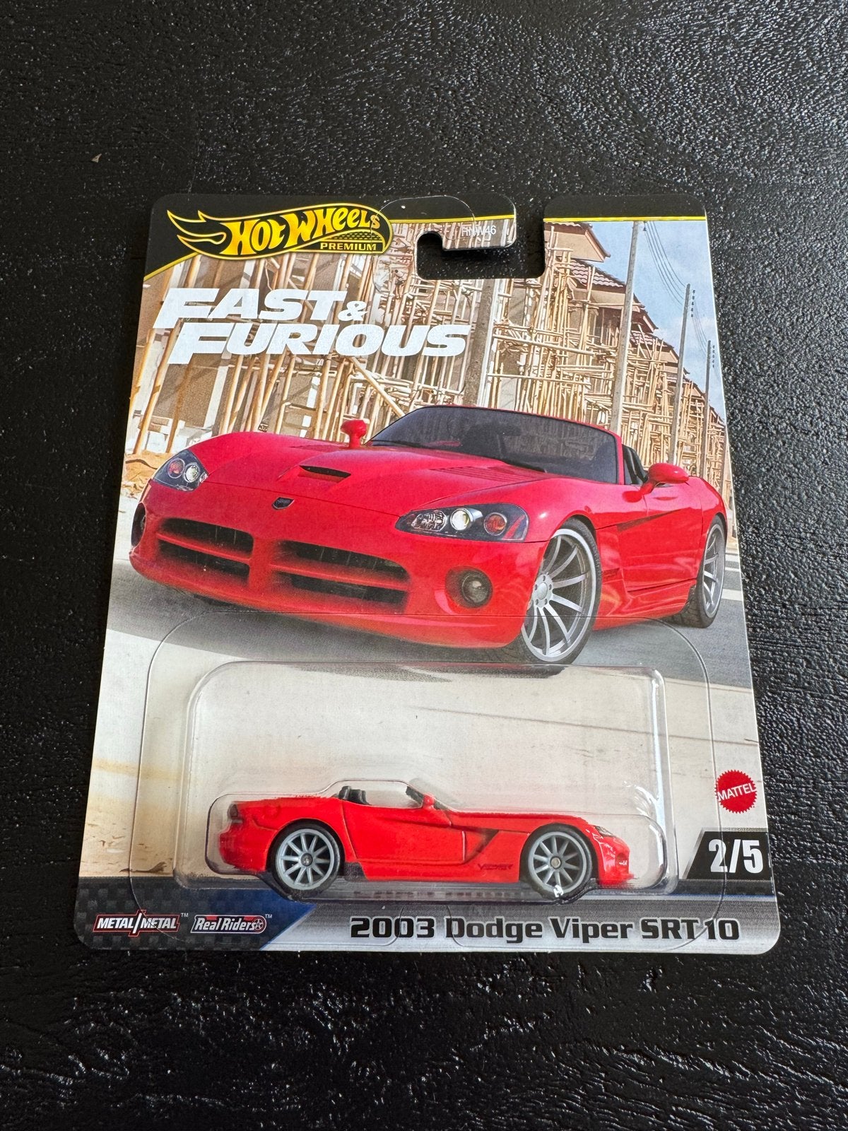 Hot Wheels Fast & Furious 2003 Dodge Viper SRT10, Ophalen of Verzenden, Nieuw, Overige typen