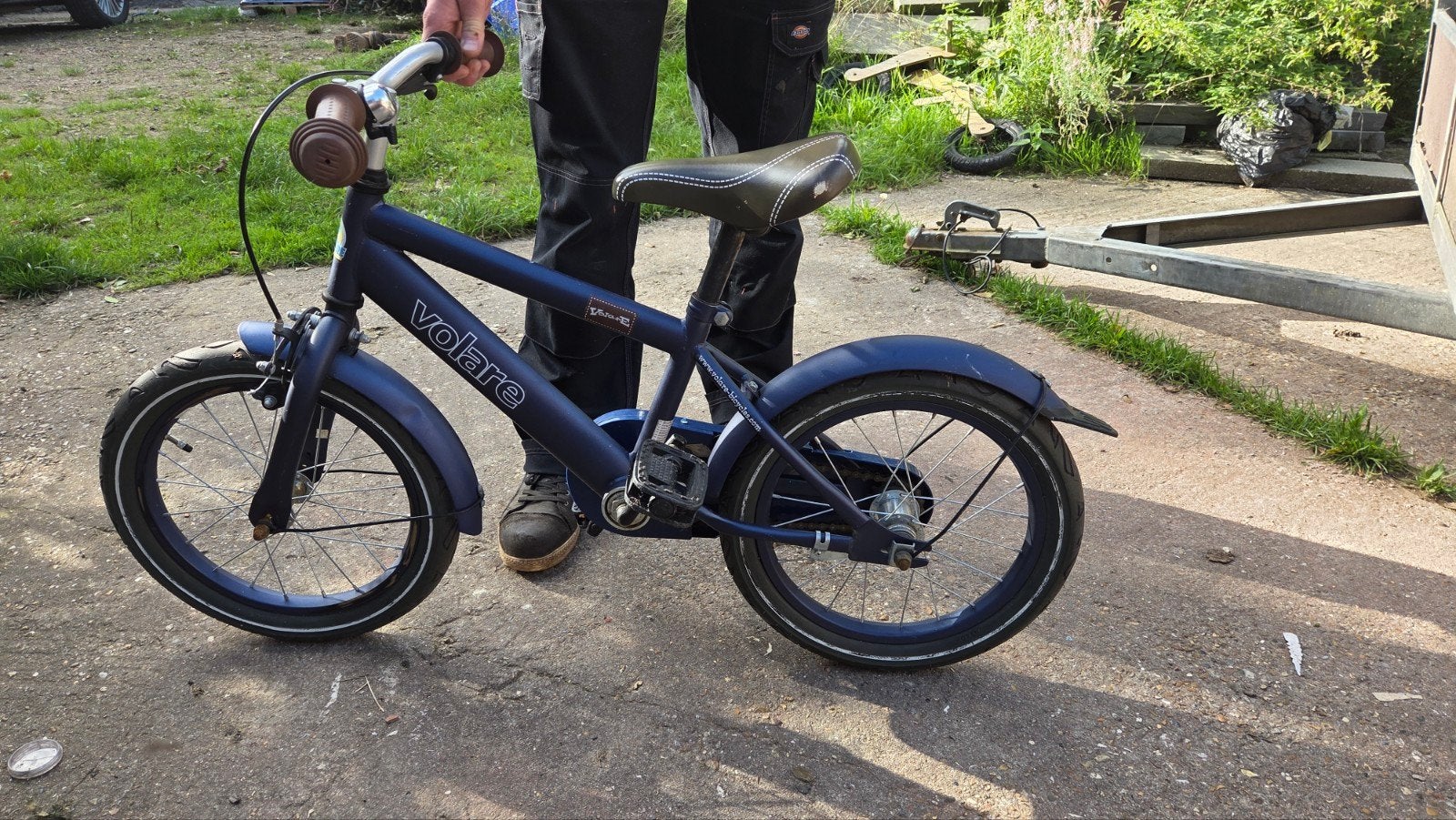 super mooie kinder fiets te koop. 16inch, Ophalen, Zo goed als nieuw, Kinderkar, Minder dan 20 kg