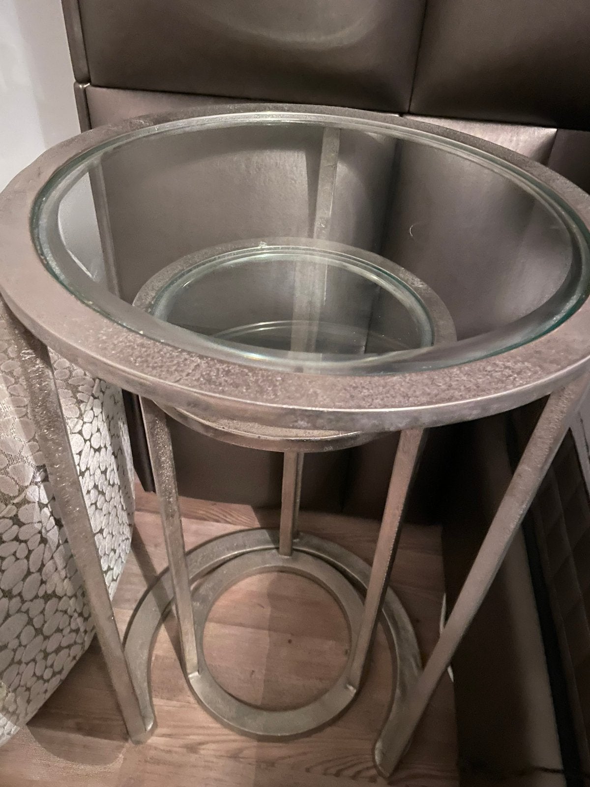 Colmore bijzettafels, Minder dan 55 cm, Rond, Zo goed als nieuw, Ophalen