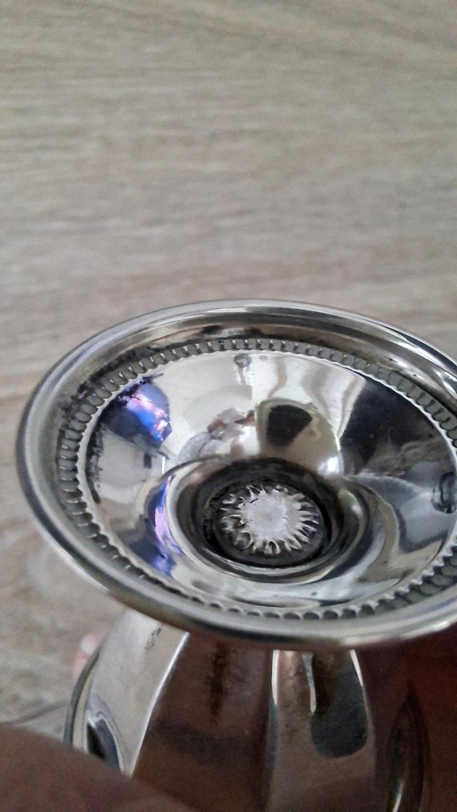 Antieke Zilveren Zoutstrooier, Ophalen of Verzenden, Zilver