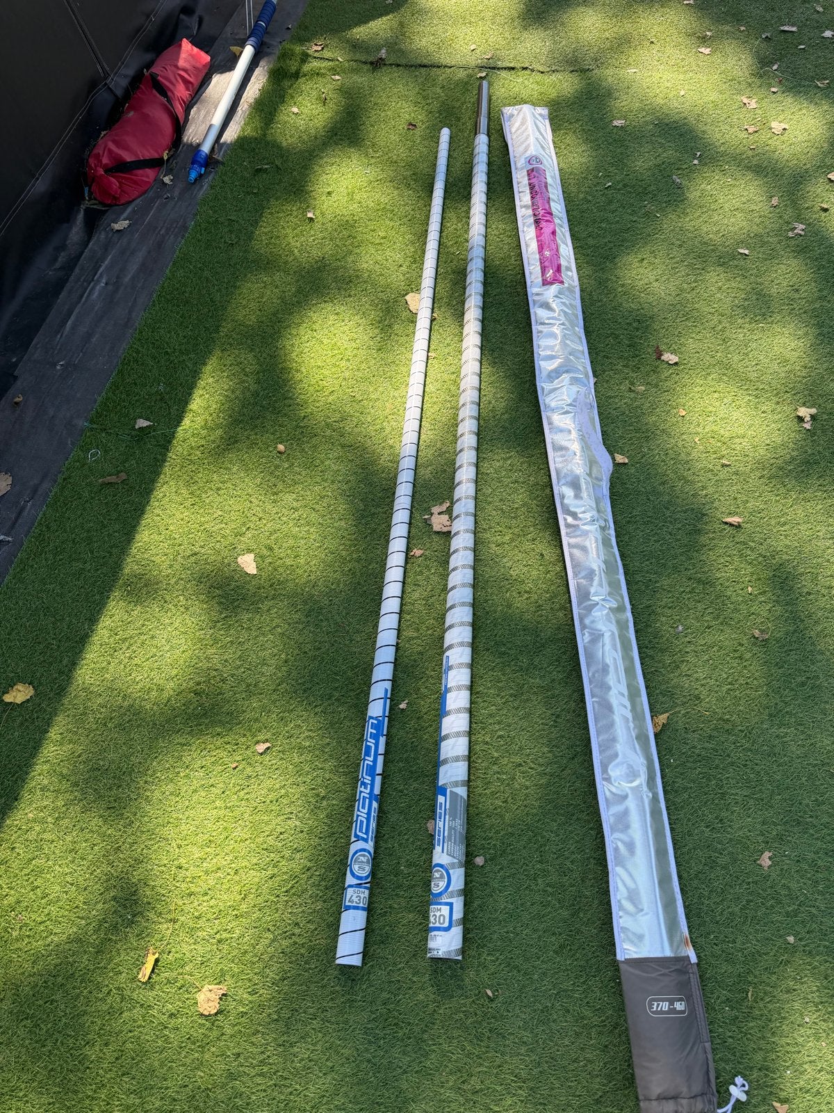 North/Duotone 100% Carbon Mast SDM 430, Ophalen, Gebruikt, Mast, Deelbare mast