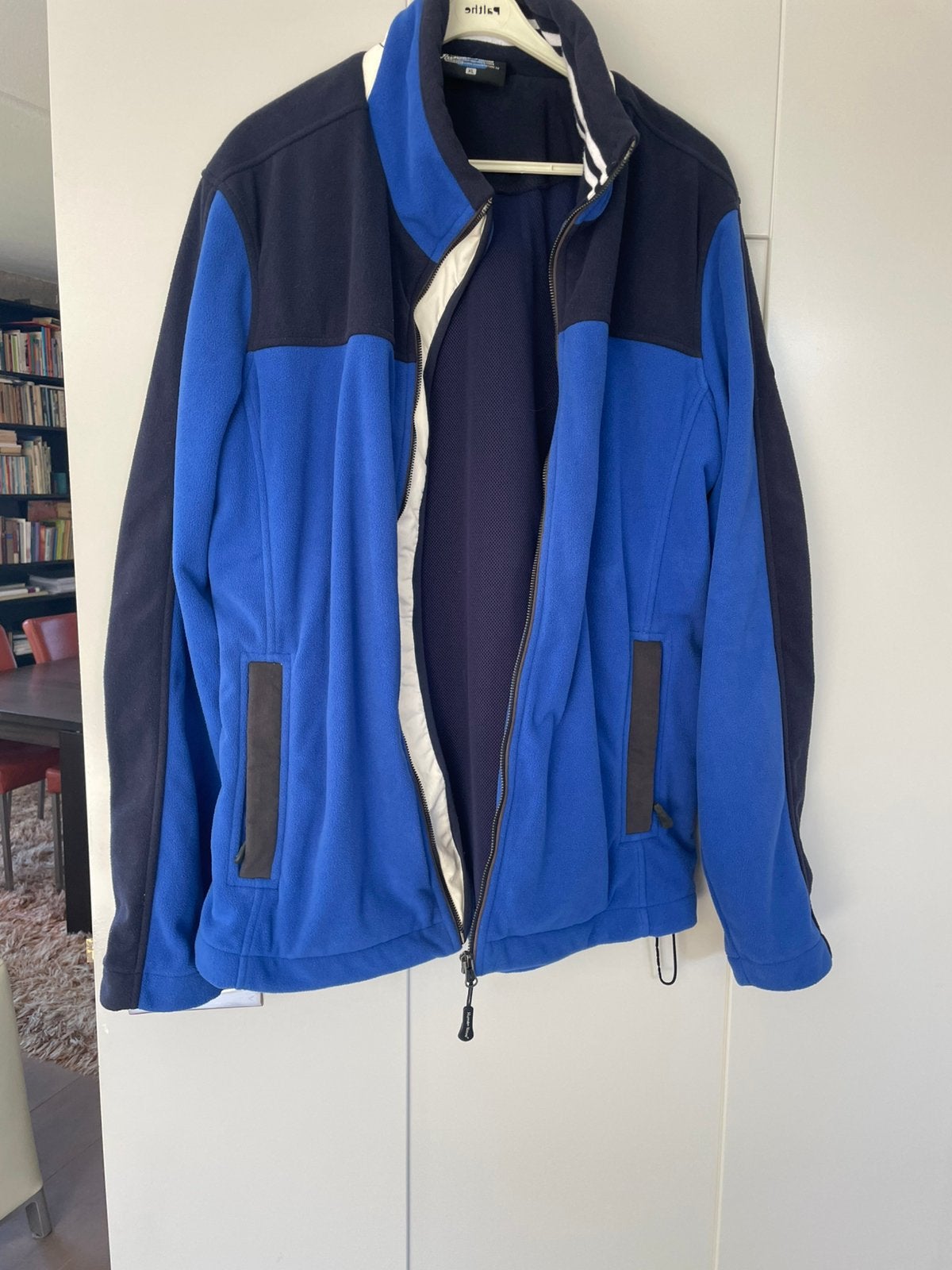 Human Nature fleece vest/jas, maat XL., Ophalen of Verzenden, Zo goed als nieuw, Maat 56/58 (XL), Blauw