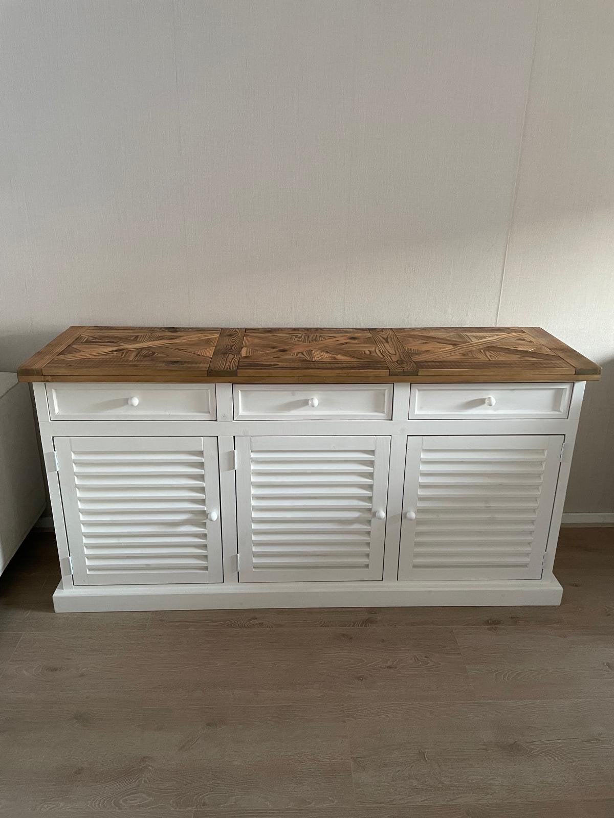 Mooie landelijke / riviera maison stijl dressor, Ophalen of Verzenden, Zo goed als nieuw, 25 tot 50 cm, Minder dan 100 cm