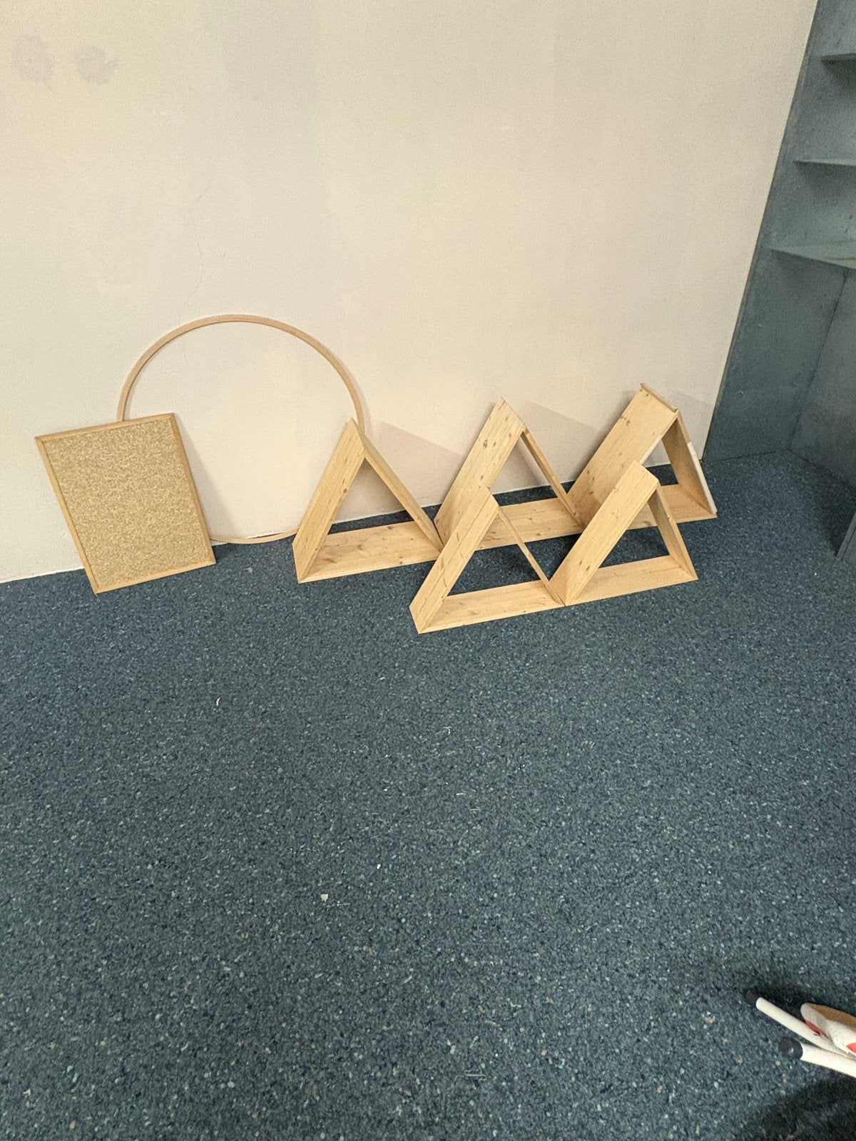 Houten decoratie voor kerststukjes, Ophalen, Gebruikt, Hout