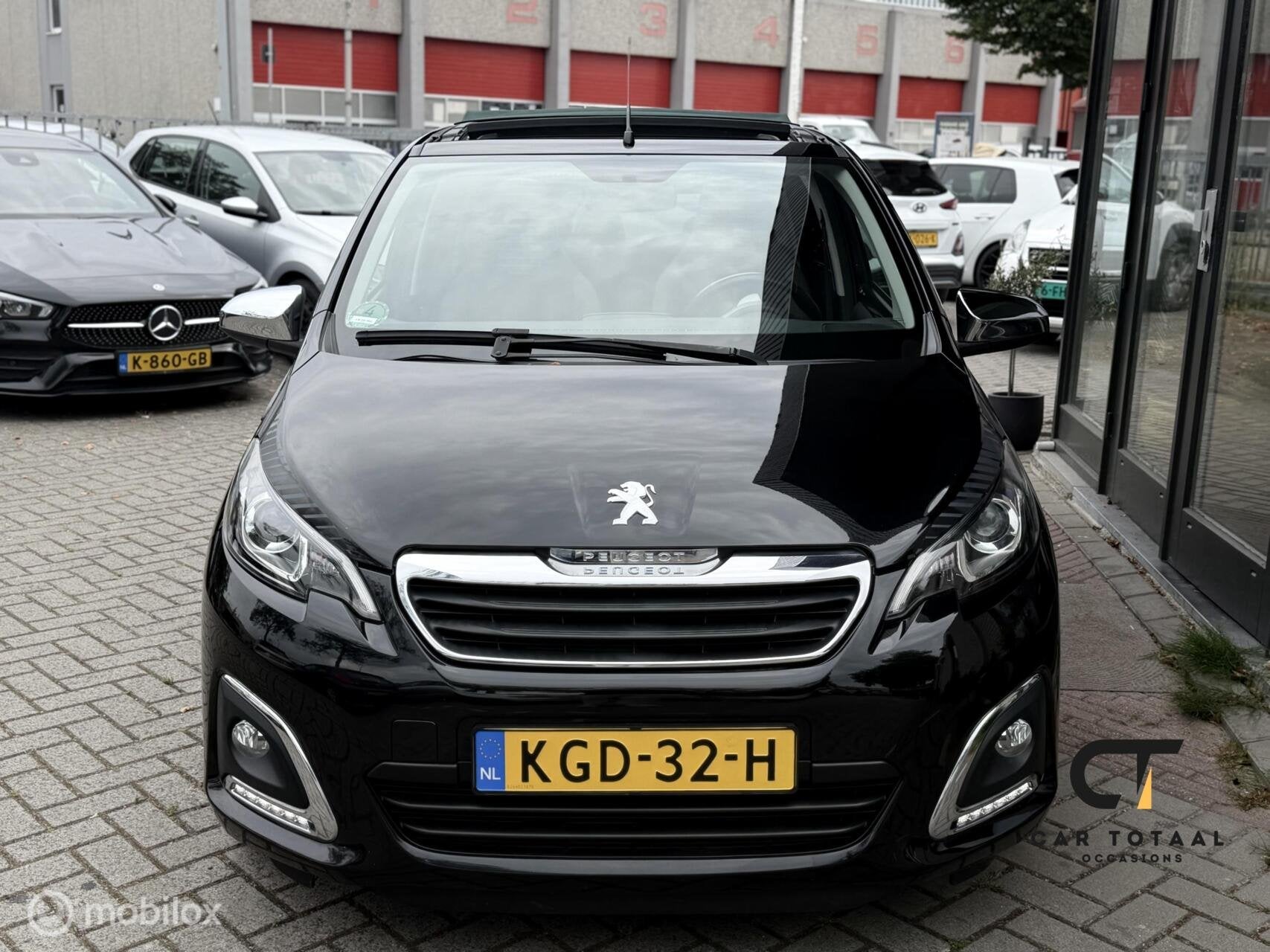 Peugeot 108 1.0 e-VTi|CABRIO|AIRCO|APK|, Voorwielaandrijving, Gebruikt, 4 stoelen, Bedrijf
