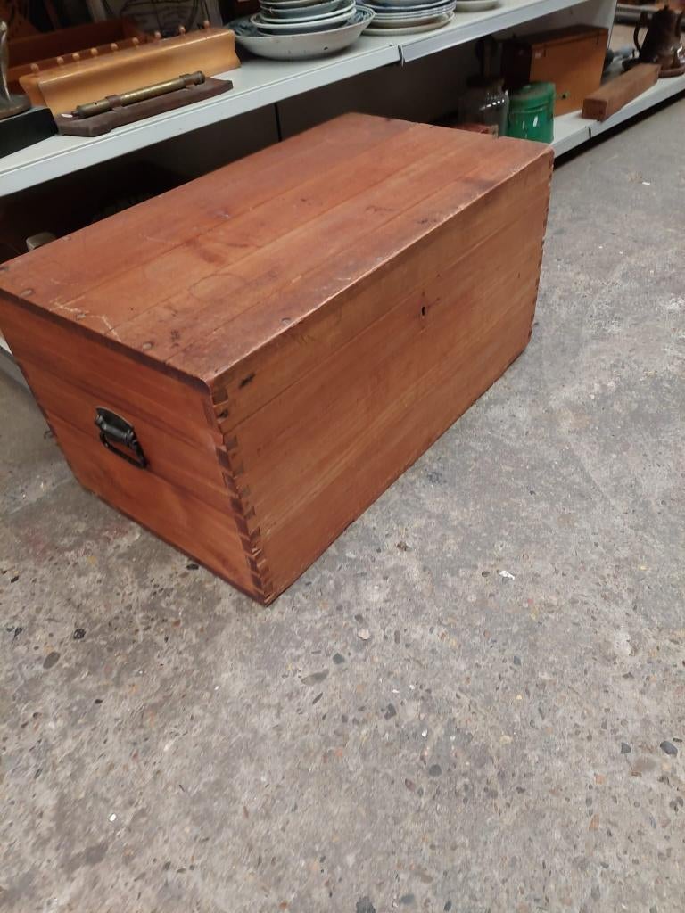 Eiken kist, Ophalen, Minder dan 50 cm, 50 tot 100 cm, Eikenhout