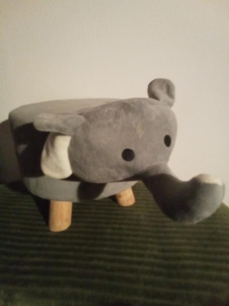 Krukje  / stoeltje olifant, Ophalen of Verzenden, Wanddecoratie