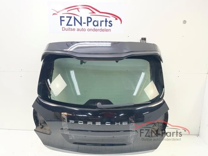 Porsche Cayenne II Achterklep met Spoiler Zwart, Ophalen of Verzenden, Gebruikt, Achter, Achterklep