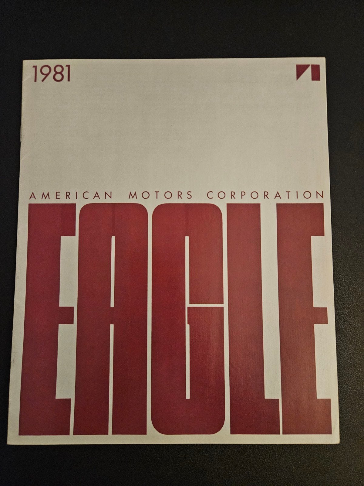 Brochure American Motors Eagle 1981 USA, Ophalen of Verzenden, Zo goed als nieuw, Overige merken