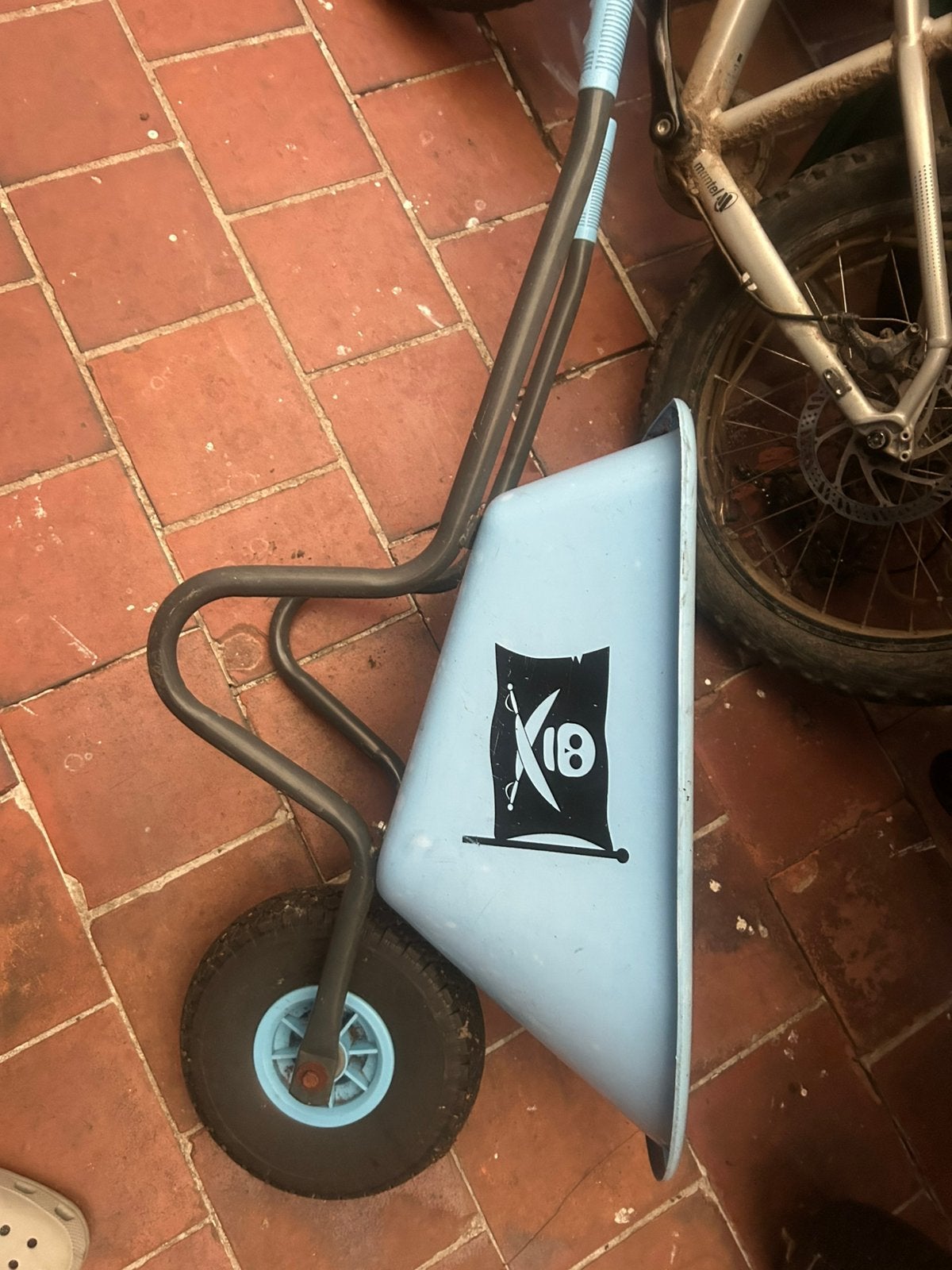 kruiwagen kind, Ophalen, Zo goed als nieuw