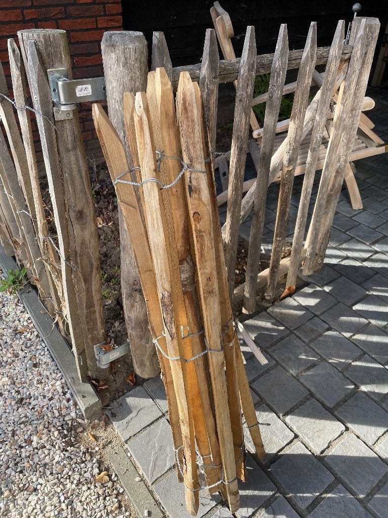 Kastanjehouten schapenhek, Ophalen, Nieuw, Hout, Tuinhek