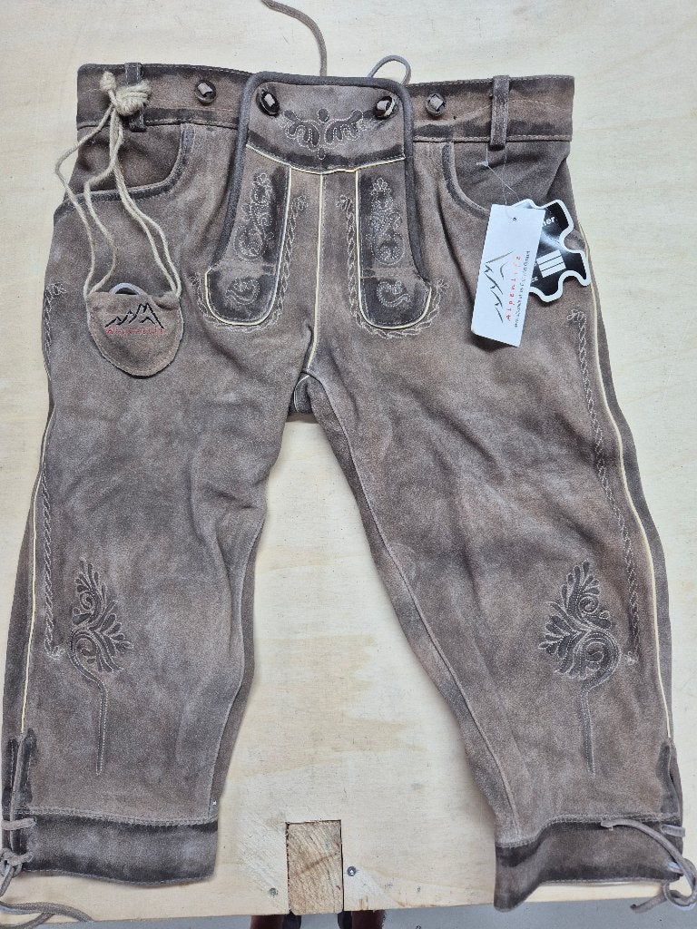 Lederhosen, Oktoberfeest, maat 38, Alpenlife, Overige maten, Ophalen of Verzenden, Kleding