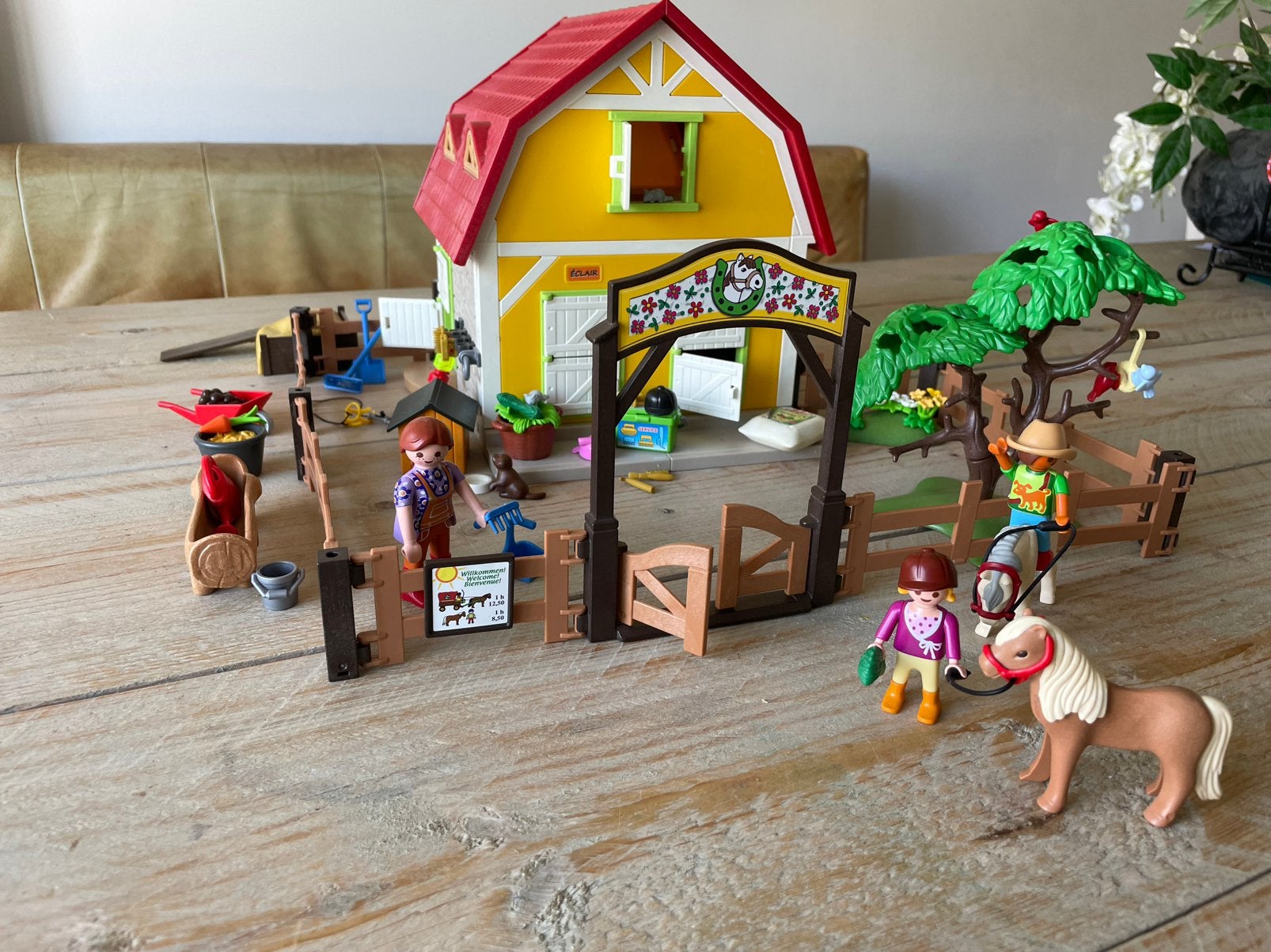 Playmobil ponyranch 5222, Ophalen of Verzenden, Zo goed als nieuw