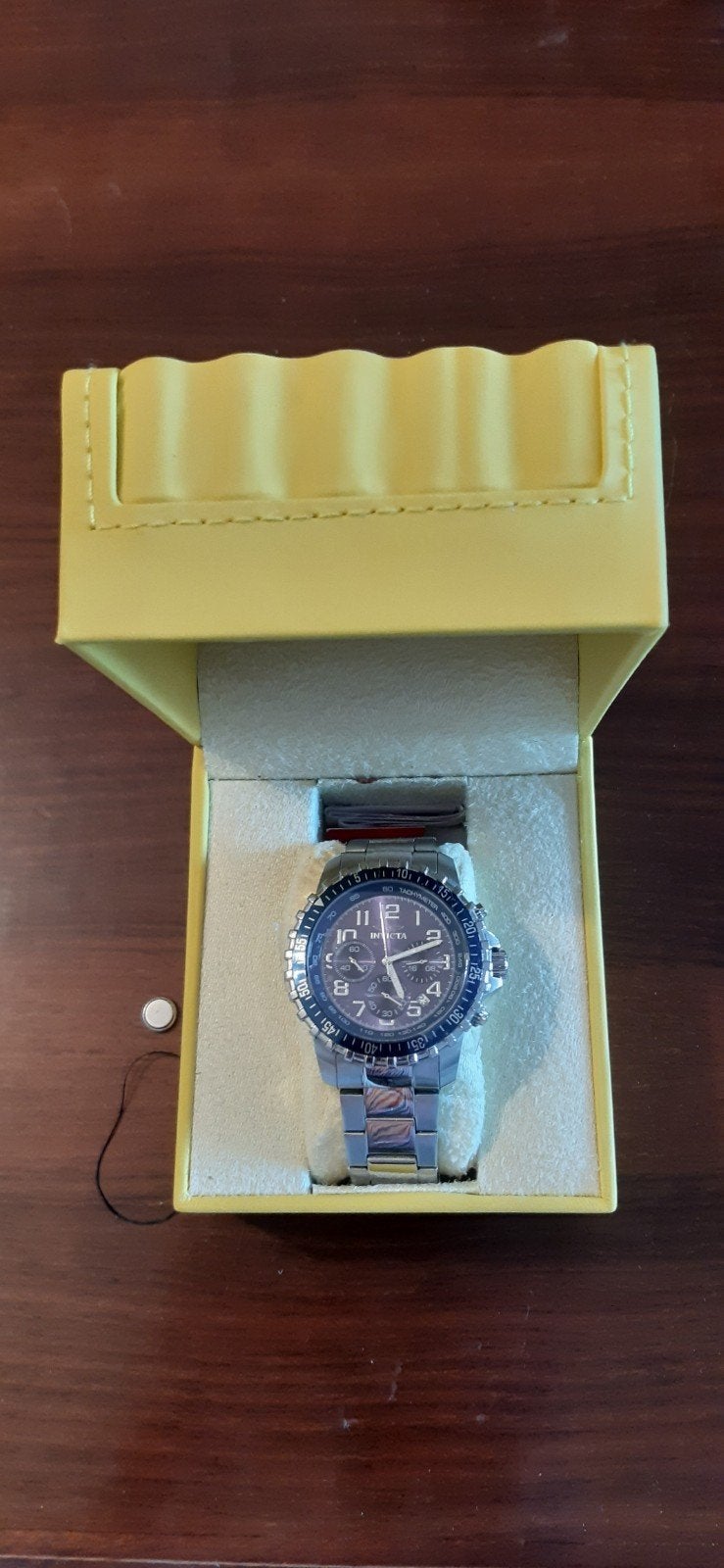 Invicta horloge, Ophalen of Verzenden, Zo goed als nieuw, Staal, Overige merken
