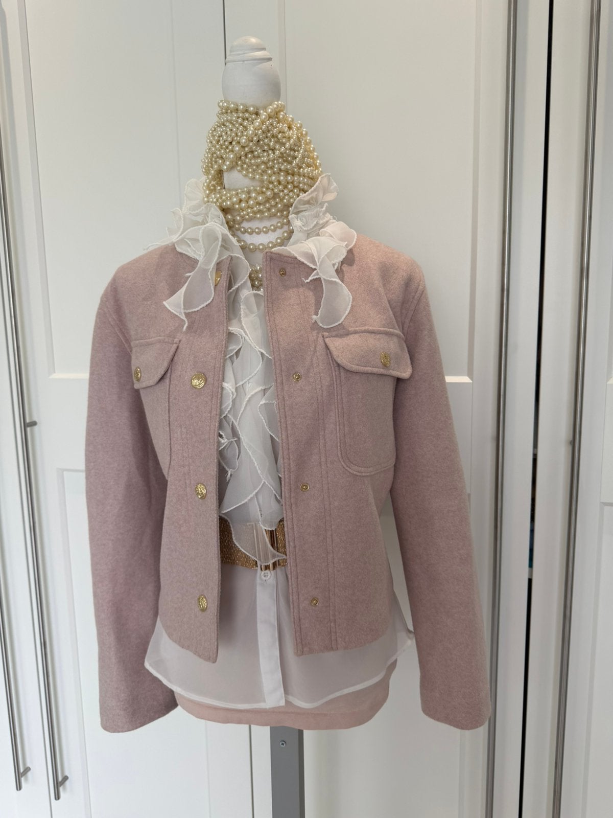 Nieuw Zara jasje roze l xl 40 42, Verzenden, Maat 42/44 (L), Nieuw, Jasje