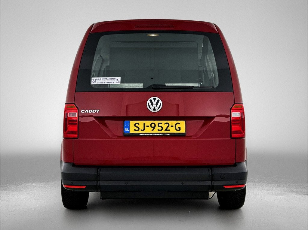 Volkswagen Caddy 1.4 TSI Trendline Bodemverlaging Rolstoelau, Auto's, Volkswagen, 12 maanden, Gebruikt, 4 cilinders, Origineel Nederlands