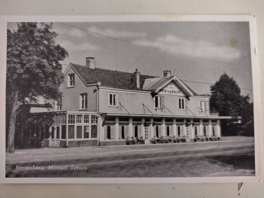 ansicht soesterberg, jaren 50, Verzamelen, Ophalen of Verzenden, 1940 tot 1960, Gelopen, Utrecht