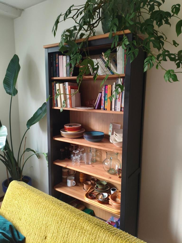 Hemmes ikea Boekenkast, Ophalen, Met plank(en), 200 cm of meer, 50 tot 100 cm