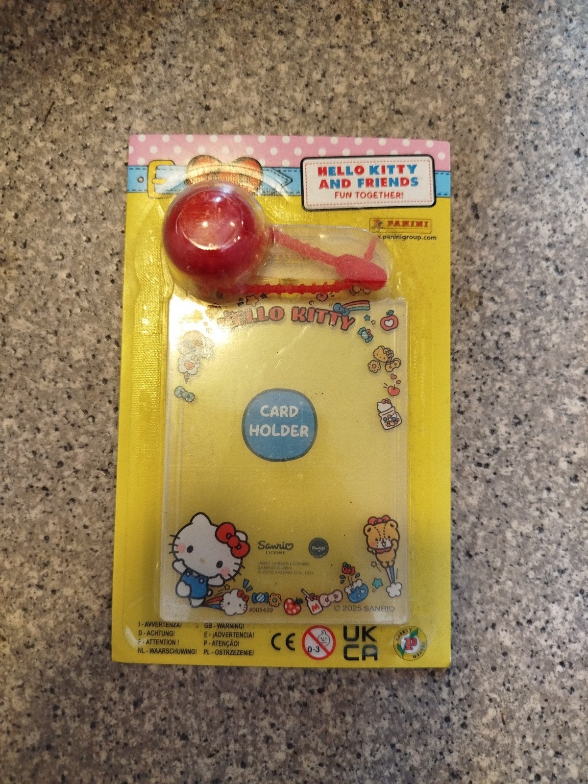 Hello Kitty Panini Card Holder met Jojo, Verzamelen, Ophalen of Verzenden