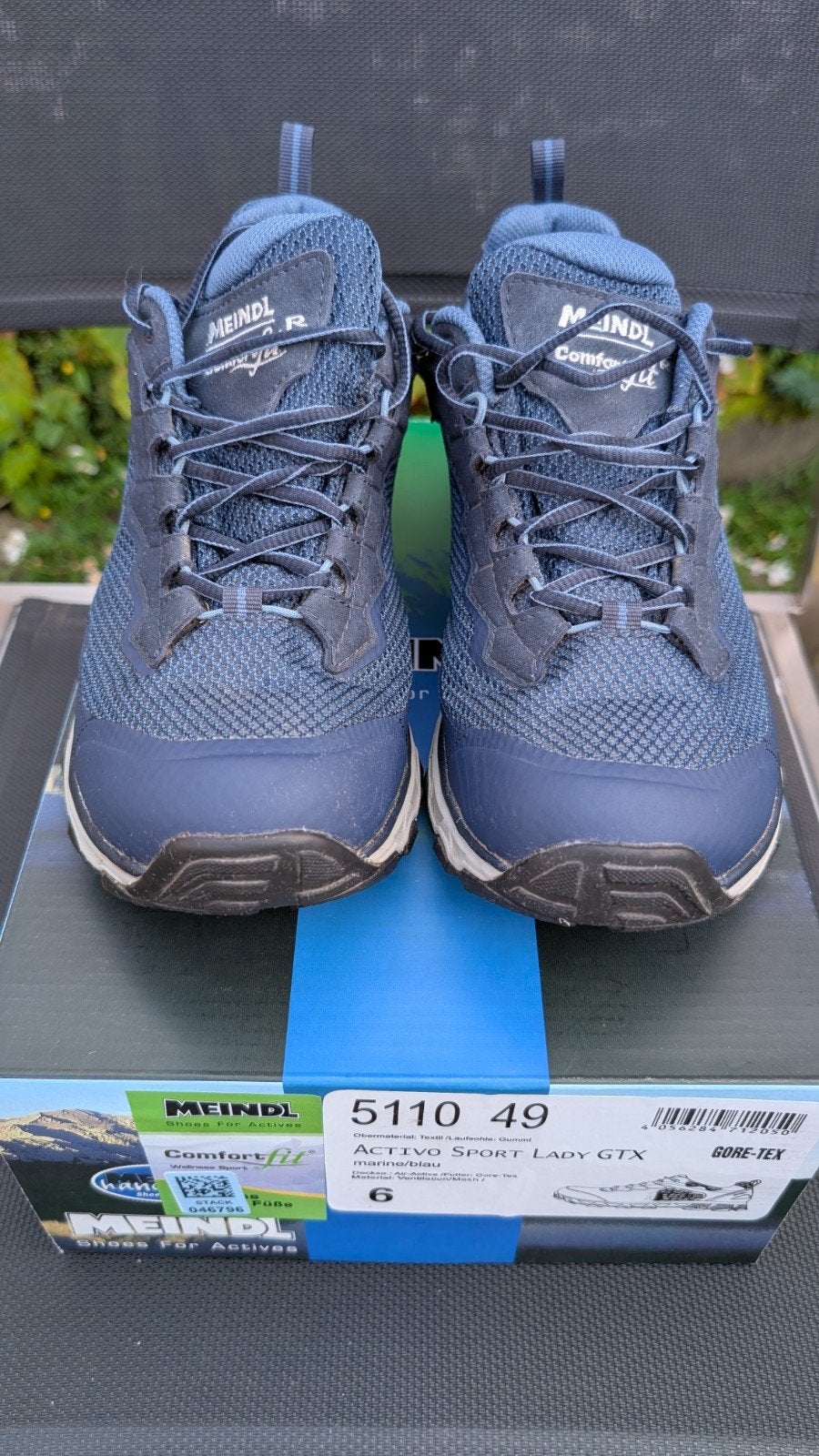 Meindl Activo Sport Lady GTX - Maat 39,5 (UK 6), Sport en Fitness, Ophalen of Verzenden, Zo goed als nieuw, Schoenen