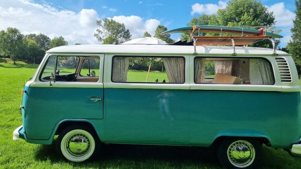 Volkswagen T2 - 1974 Blauw, foto 3