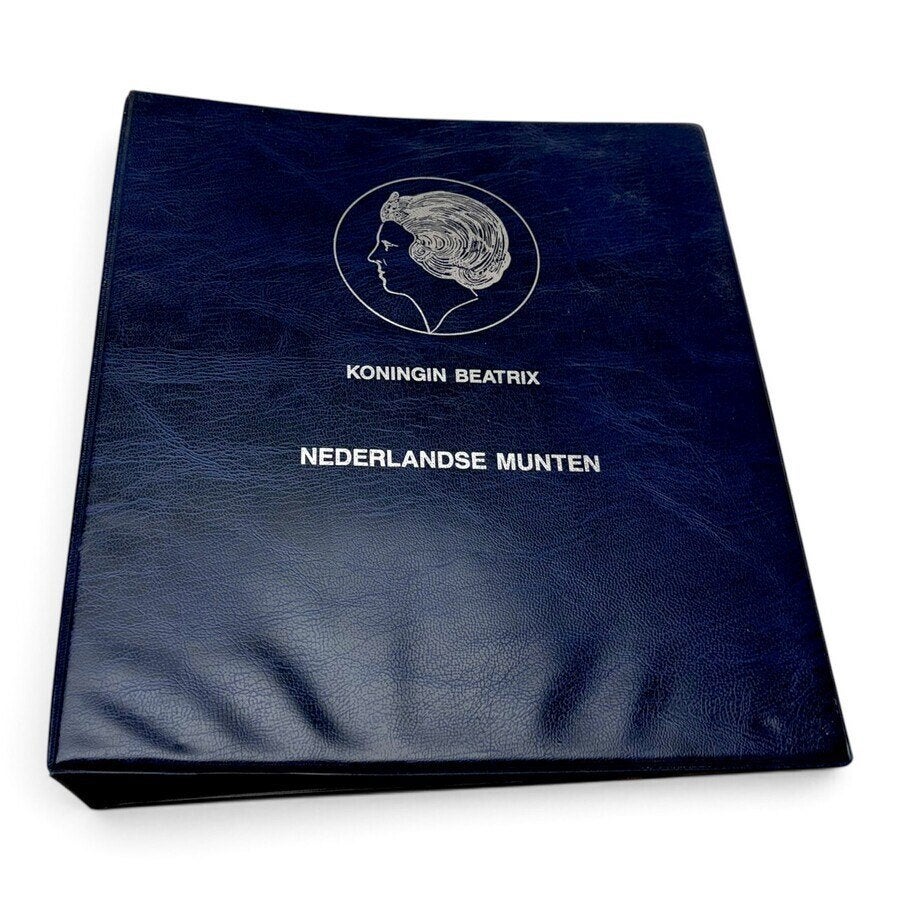 Muntenalbum, Beatrix 1980, Ophalen of Verzenden, Koningin Beatrix, Zilver