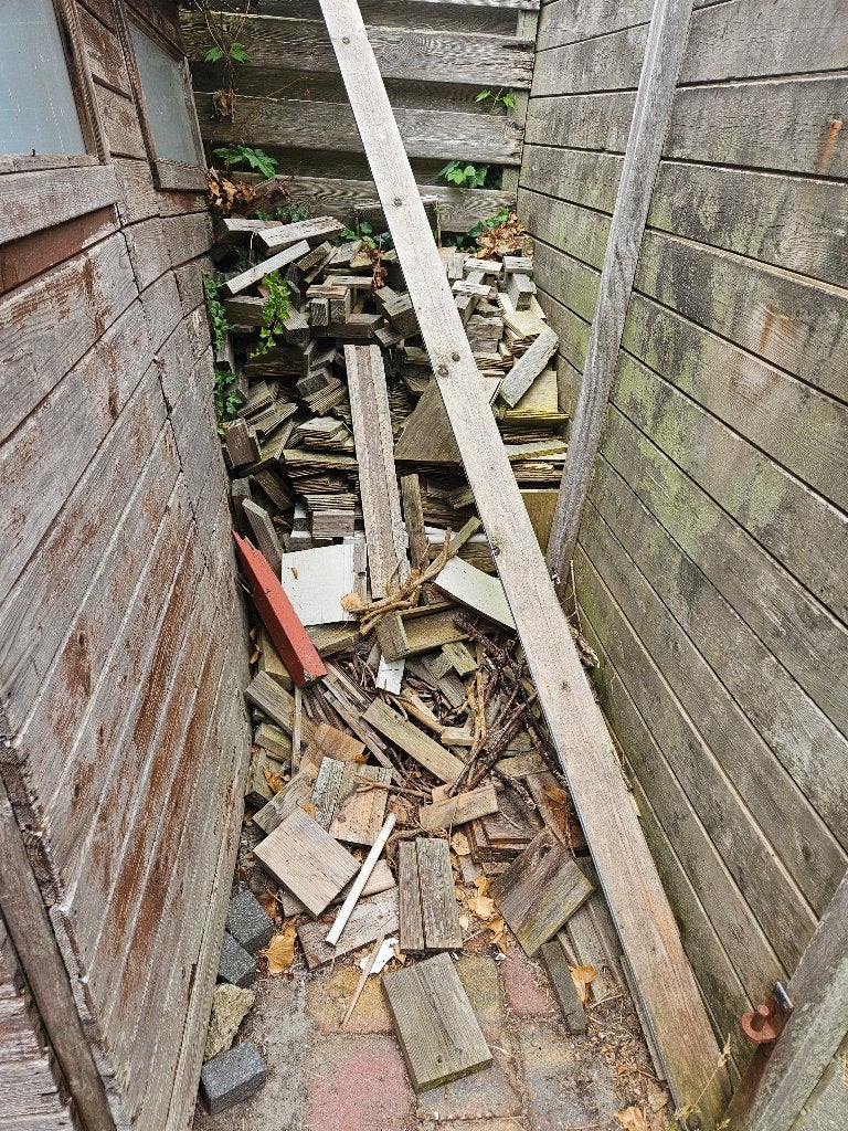 Brandhout, Tuin en Terras, 3 tot 6 m³, Ophalen, Overige houtsoorten, Blokken