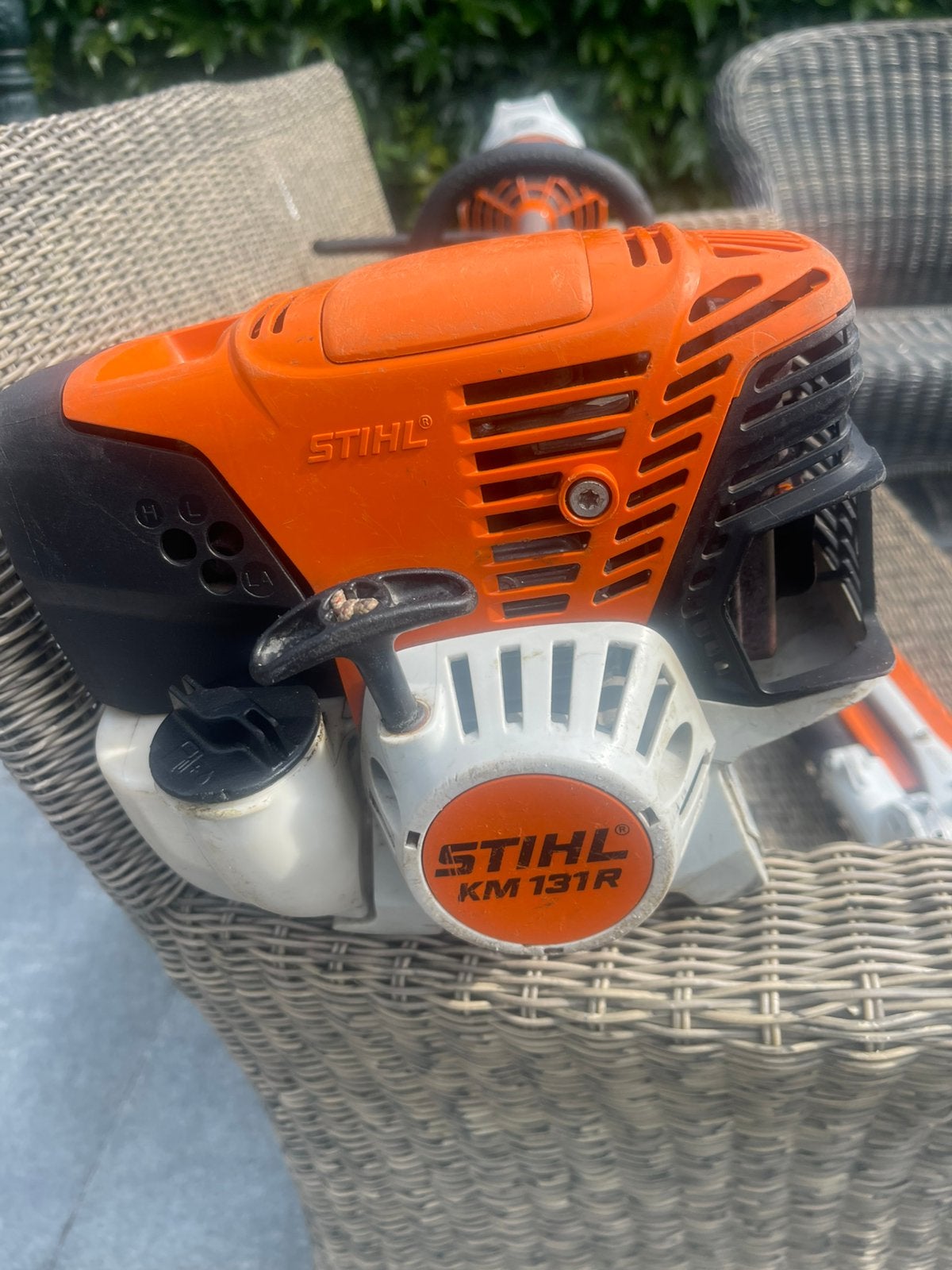 Stihl combimotor set, model KM 131 R, Ophalen of Verzenden, Zo goed als nieuw, Benzine