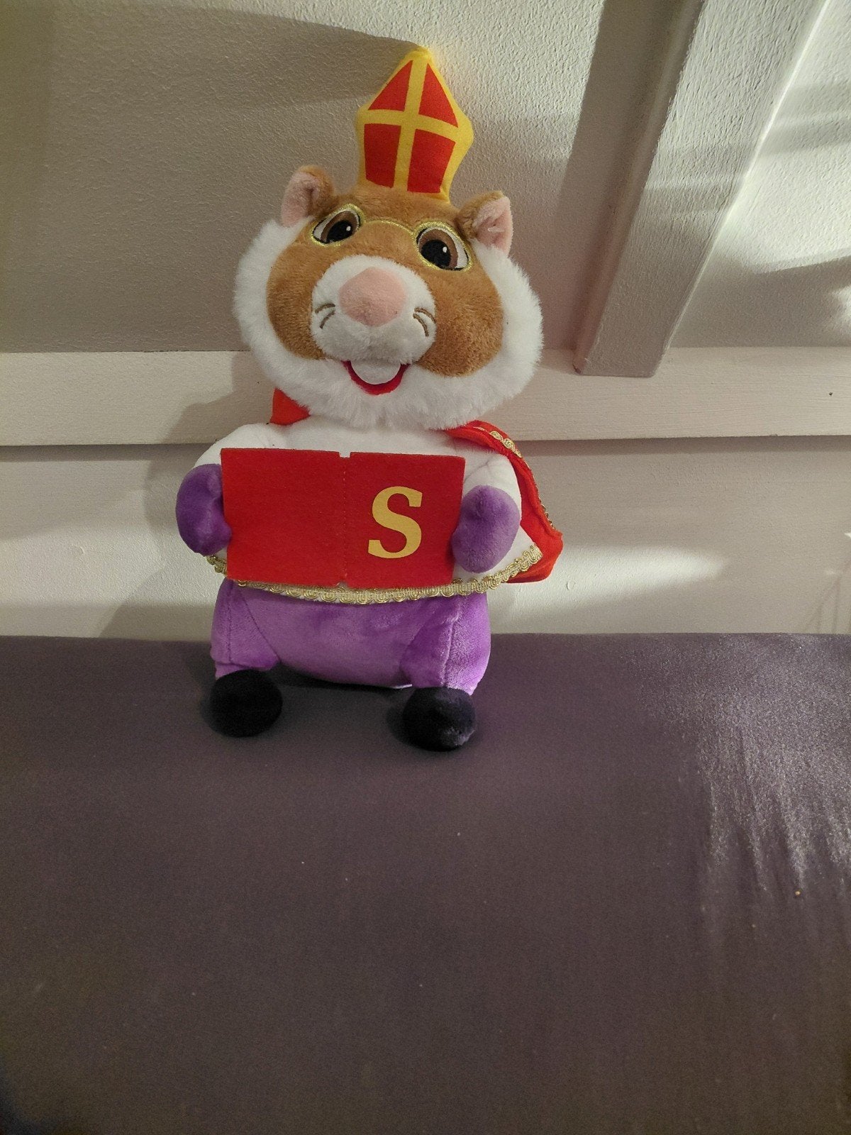 hamster sinterklaas, Ophalen
