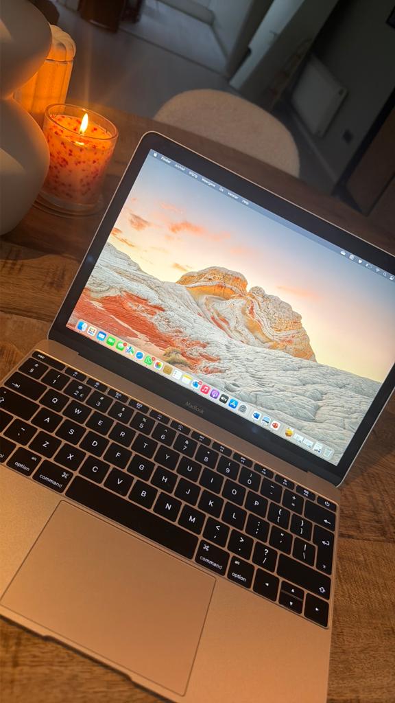 MacBook Goud 2016 12 inch, Computers en Software, Apple Macbooks, Ophalen, Gebruikt, Qwerty, 8 GB