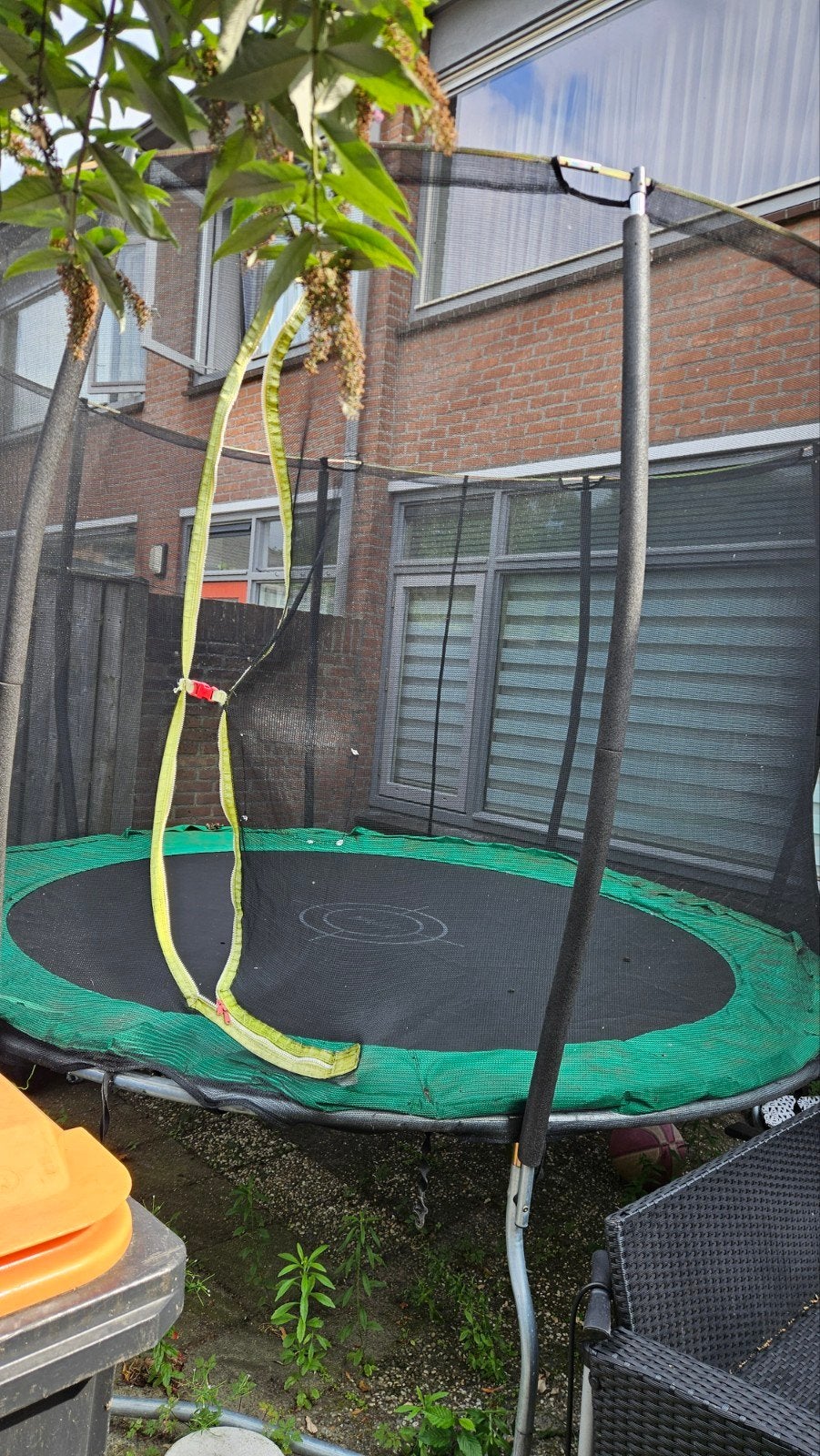 Crifit trampoline 3.05m - met Veiligheidsnet., Kinderen en Baby's, Speelgoed | Buiten | Trampolines, Ophalen