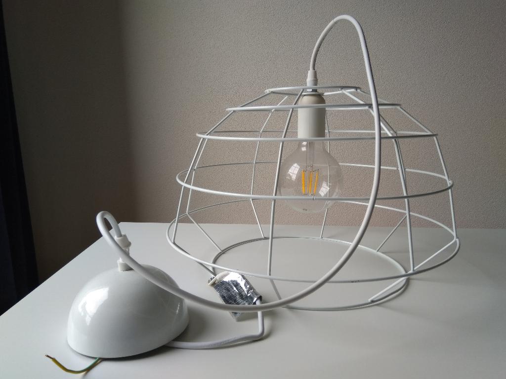lampenkap, hanglamp, Ophalen of Verzenden, Zo goed als nieuw, Metaal, Minder dan 50 cm