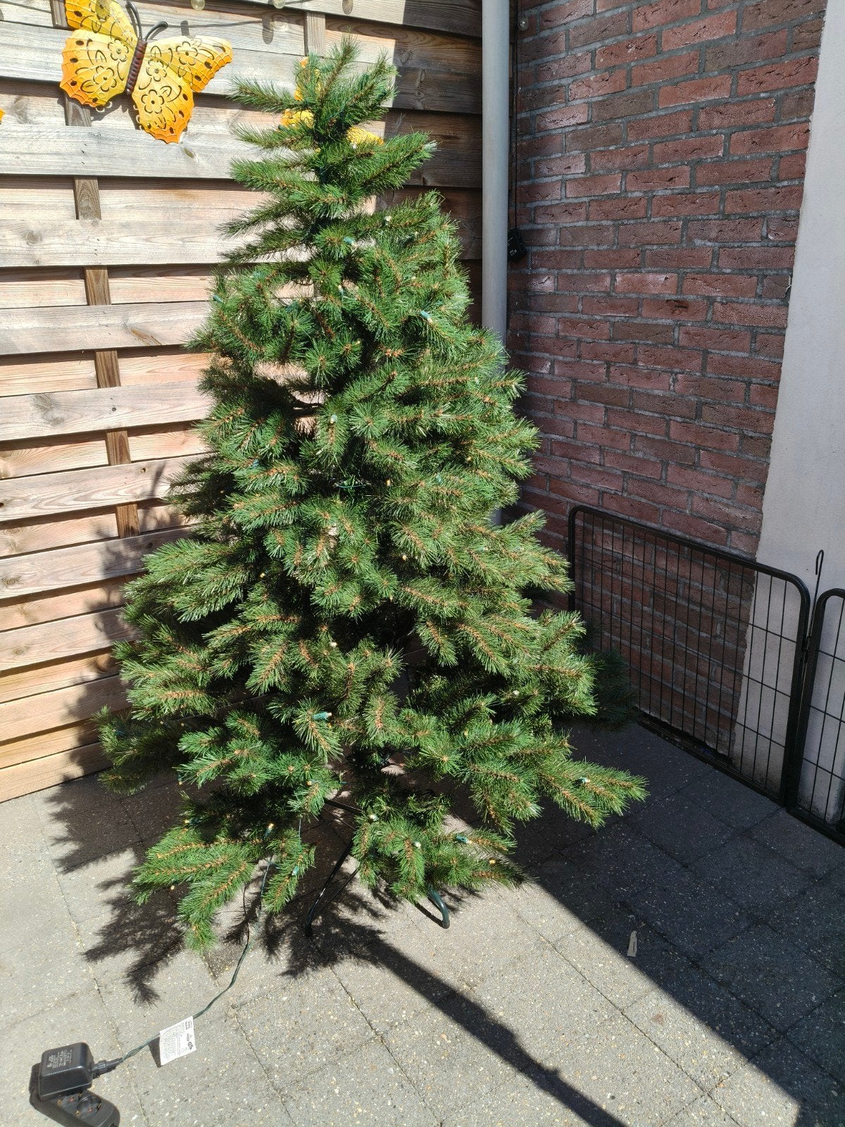 Kunst kerstboom 185cm - Black box trees., Ophalen, Zo goed als nieuw