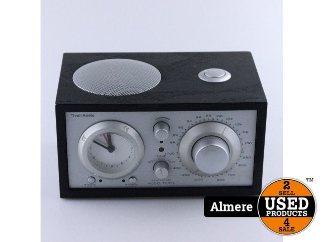 Tivoli Audio Henry Kloss Model Three Zwart | Nette staat, Tivoli, Zo goed als nieuw, https://tivoliaudio.eu/nl_nl/contact, 160 North Washington Street, Suite 350, Boston, MA 02114, Verenigde Staten