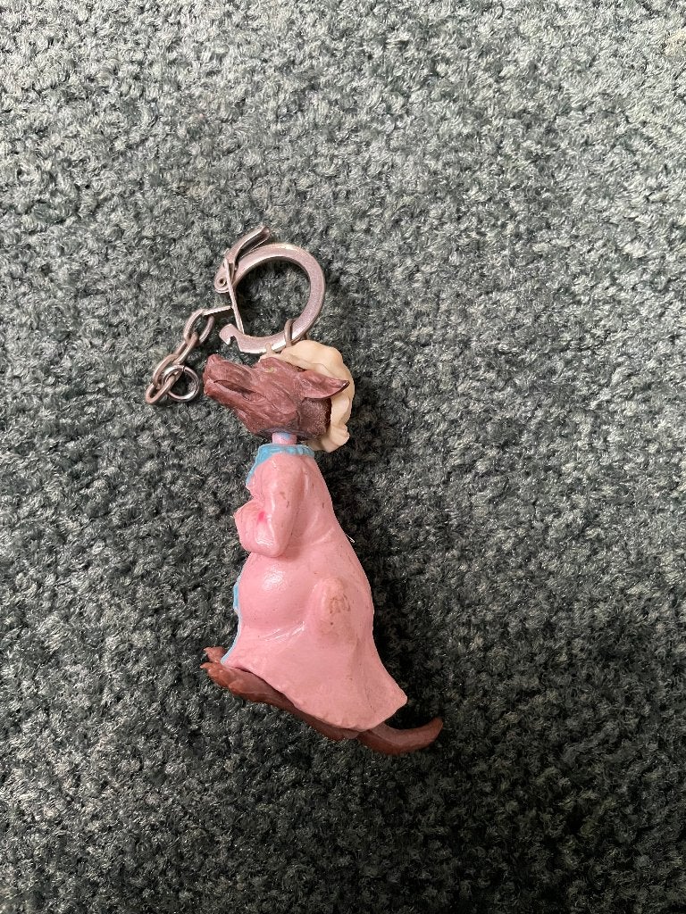 Sleutelhanger van de wolf bij Hans en Grietje, Ophalen of Verzenden, Zo goed als nieuw