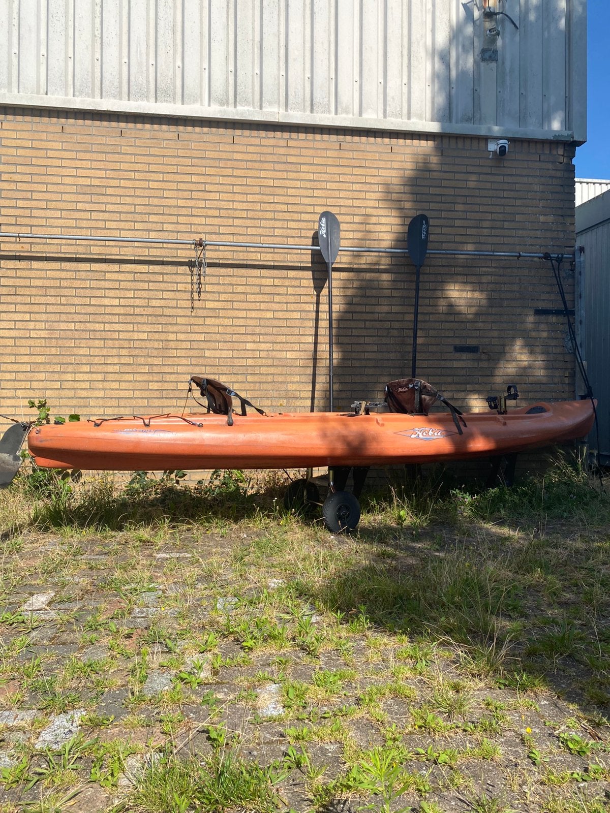Hobie mirage tandem leuke trapkano ruilen tegen rubber boot?, Ophalen of Verzenden, Zo goed als nieuw, Eén persoon, Overige typen