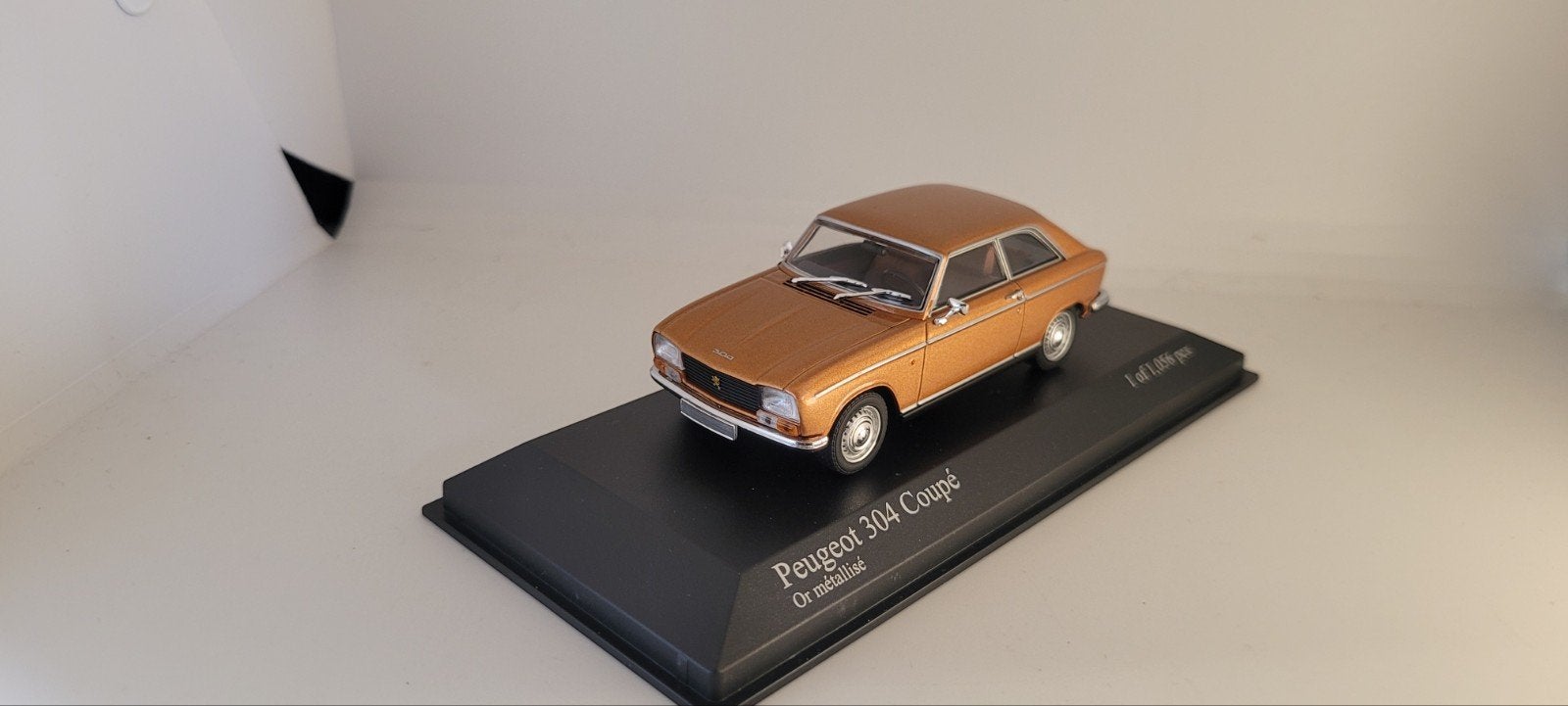 Minichamps 1972 Peugeot 304 Coupe, Ophalen of Verzenden, Nieuw, Auto, MiniChamps