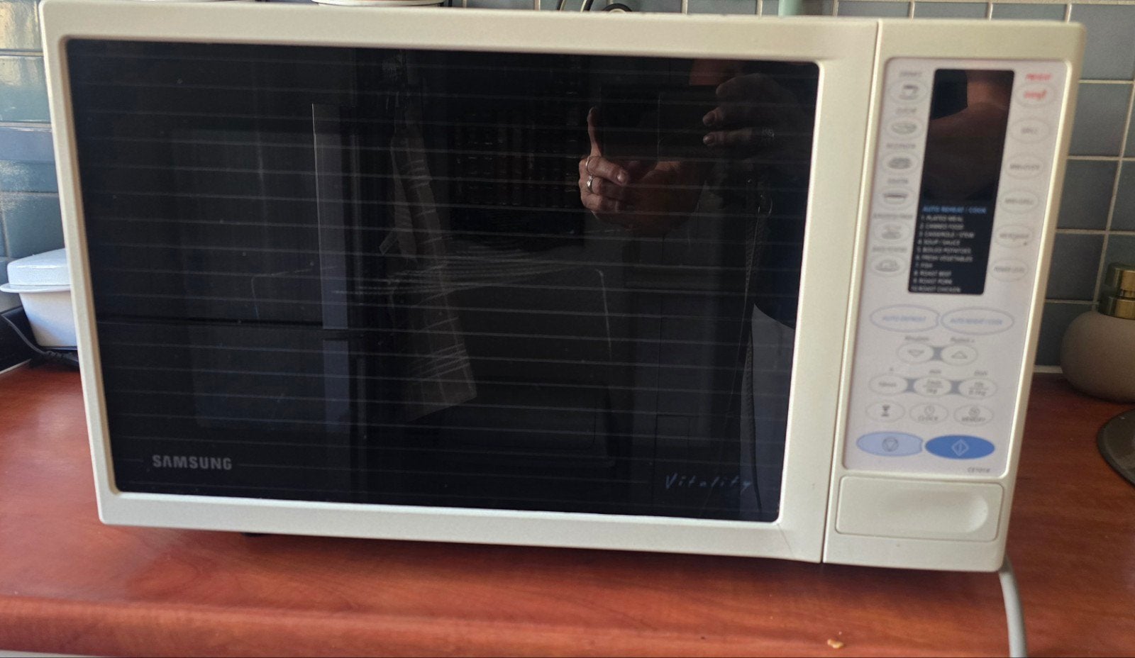 Samsung Vitality magnetron/oven, Witgoed en Apparatuur, Magnetrons, Ophalen, Hete lucht, Draaiplateau