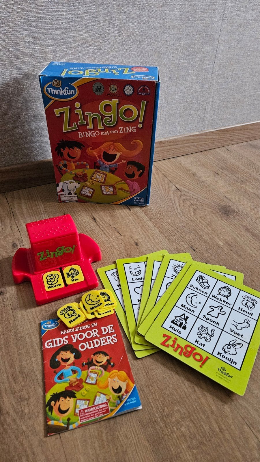 Zingo! Bingo met een Zing - Leuk educatief spel, Hobby en Vrije tijd, Een of twee spelers, Ophalen of Verzenden, Zo goed als nieuw