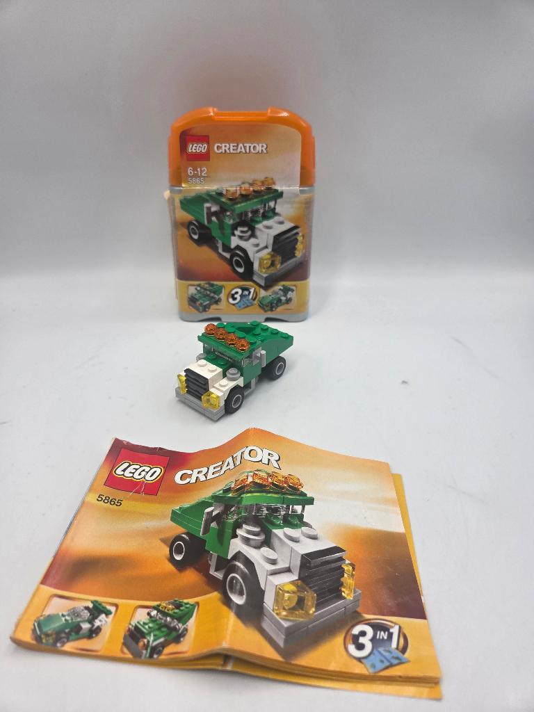 Lego Creator 5865 Mini Dumper, Compleet, Lego, Ophalen of Verzenden, Zo goed als nieuw