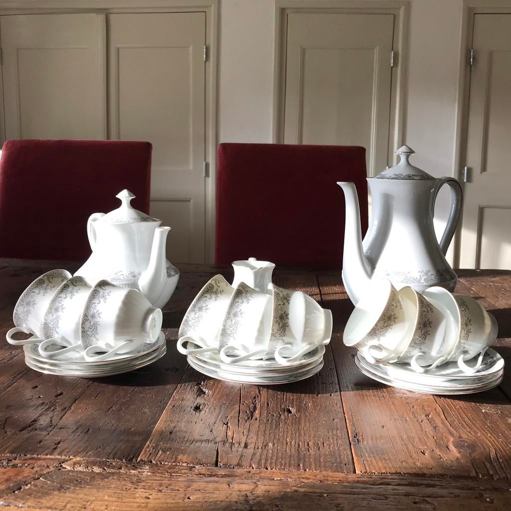 Antiek Bareuther Waldsassen Bavaria Servies - 100 Jaar, Antiek en Kunst, Ophalen of Verzenden