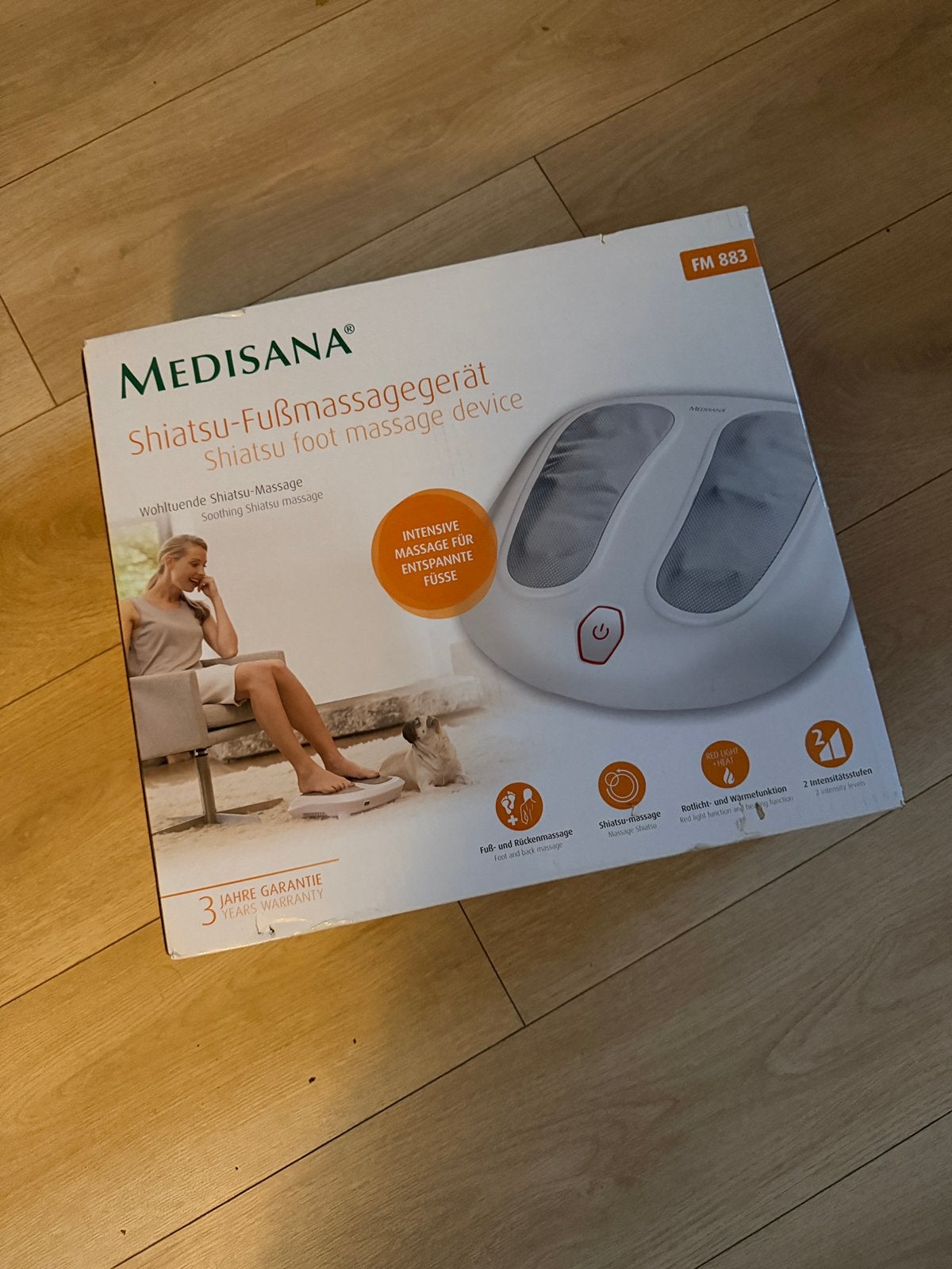 Medisana voetmassage apparaat, Ophalen, Zo goed als nieuw, Apparaat