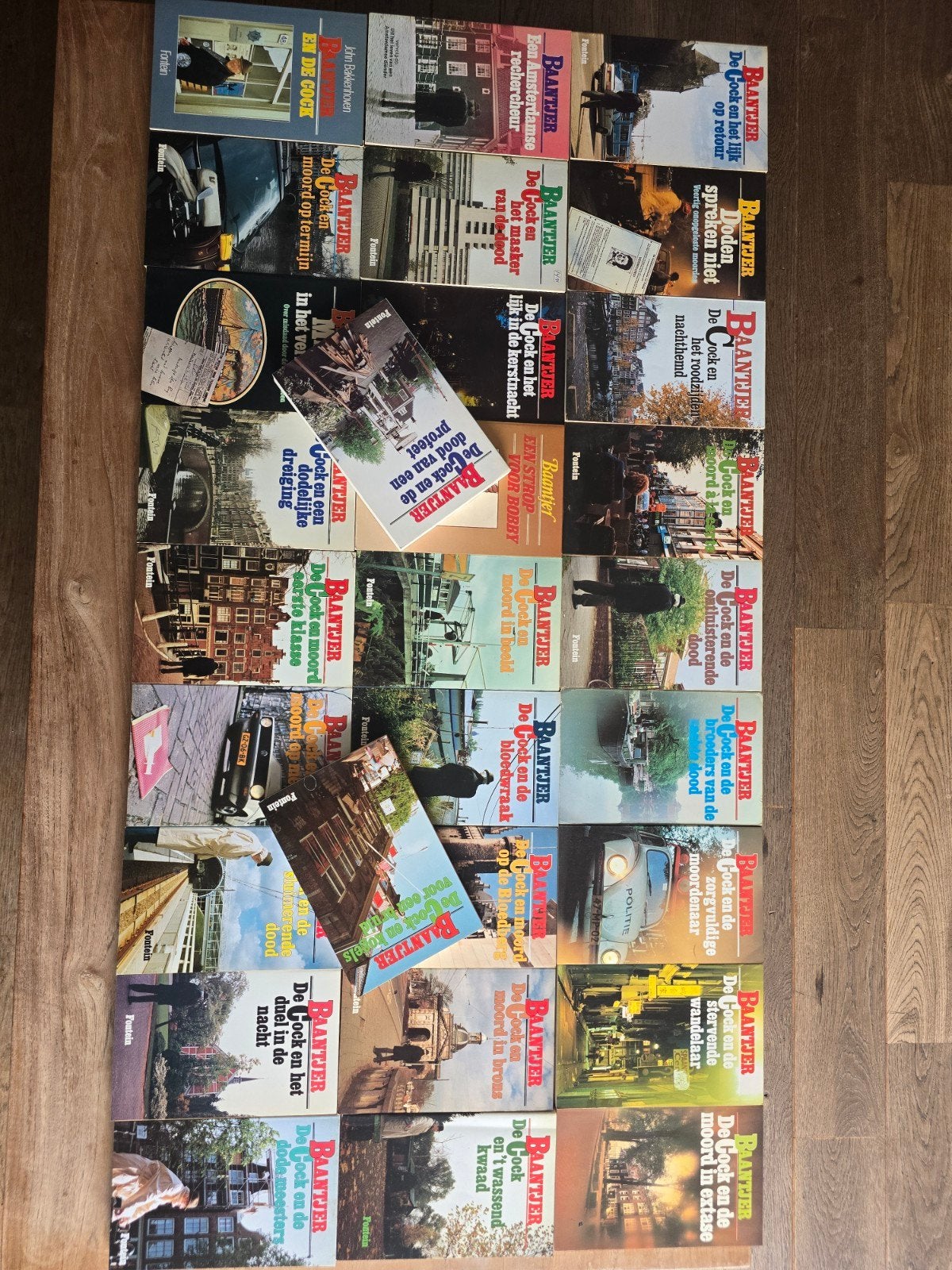 29 Baantjer boeken - De Cock en diverse moorden, Ophalen of Verzenden, Gelezen, A.C. Baantjer