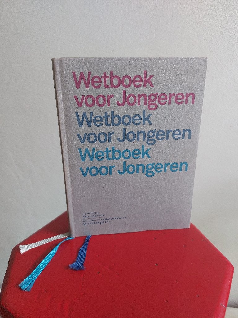 Wetboek voor Jongeren  Peter Hoogenboom, Boeken, Ophalen, Beta, Nieuw, HBO