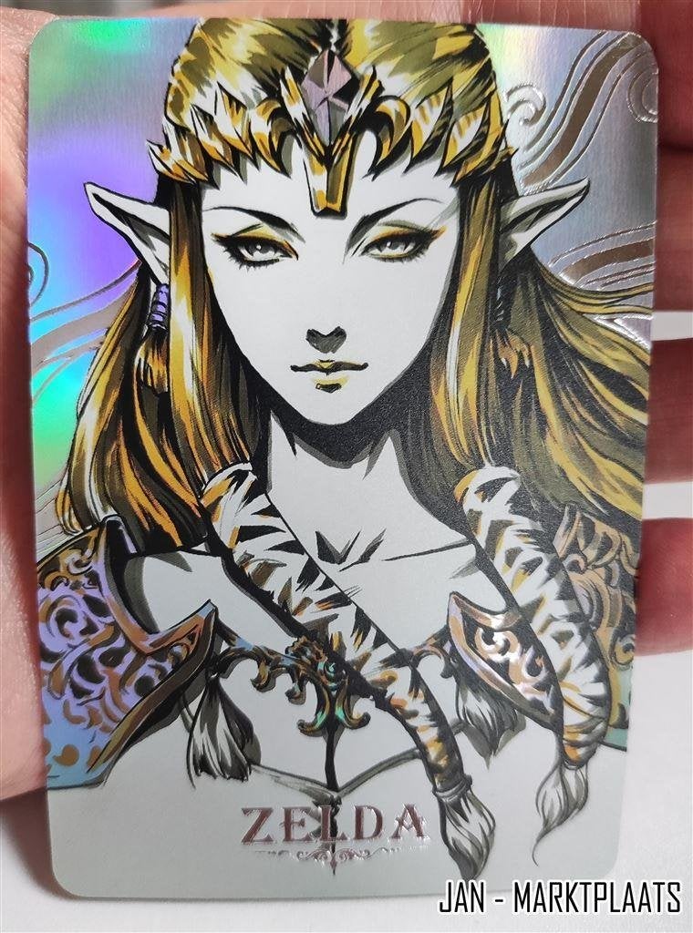 The Legend of Zelda Princess Zelda Holo Foil Card #3, Verzenden, Kuifje, Nieuw, Beeldje of Figuurtje