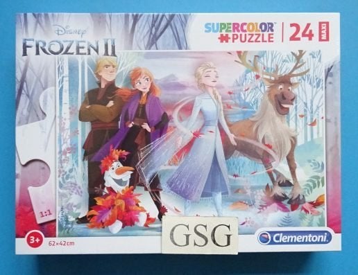 Frozen II 24 st nr. 28513-01, Ophalen, 10 tot 50 stukjes, Nieuw, 4 tot 6 jaar