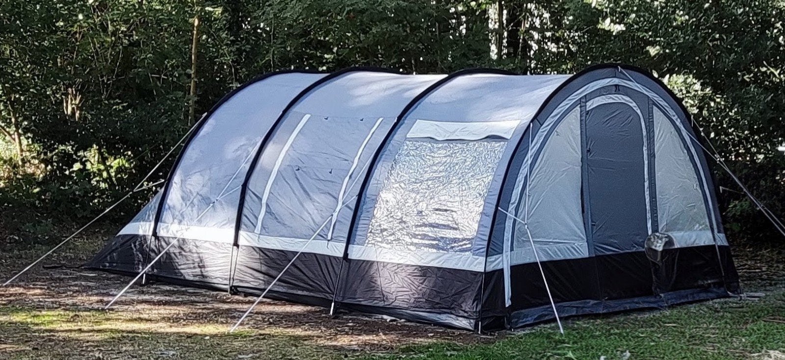 Obelink Lugano Plus 6-persoons tent inclusief extra luifel, Ophalen, Gebruikt, Tot en met 6