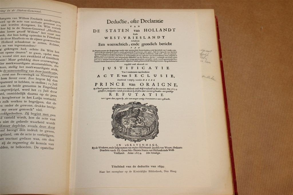 Johan de Witt — Antieke Uitgave N. Japikse [1915], Boeken, Ophalen of Verzenden, Gelezen